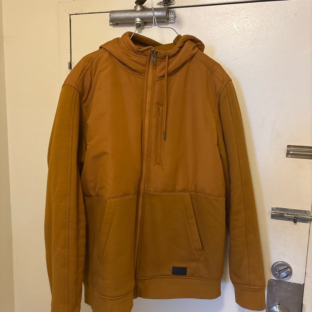 Men's Tan Windbreaker Jacket